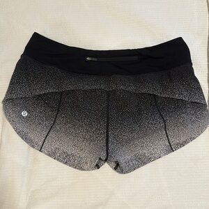 Lululemon “Speed Up” shorts, low waisted, 2.5”